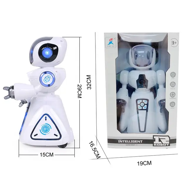 Inteligentni robot sa svetlecim i zvucnim efektima...