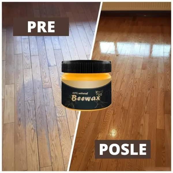 Vosak za drvene povrsine Beewax 1+1 ( gratis )