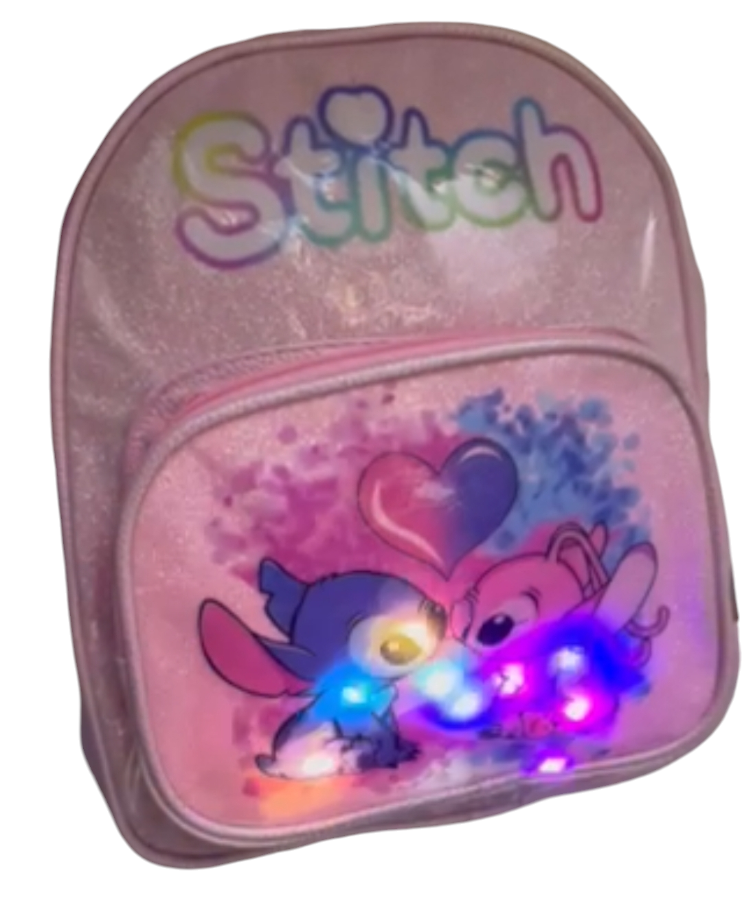 Ranac za devojcice Stitch - svetleci...