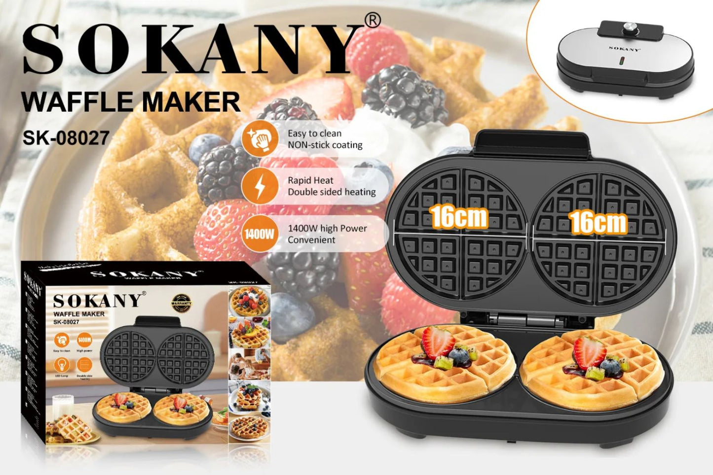 Aparat za galete duo...