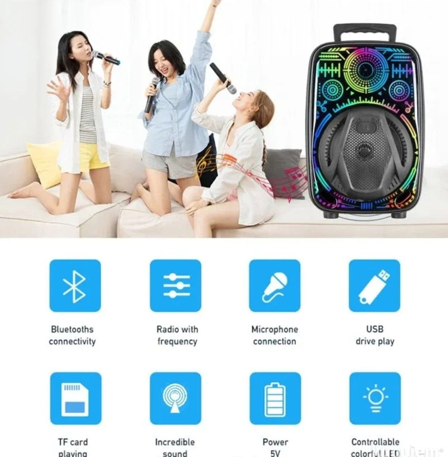 Bluetooth zvucnik sa mikrofonom CH-880...