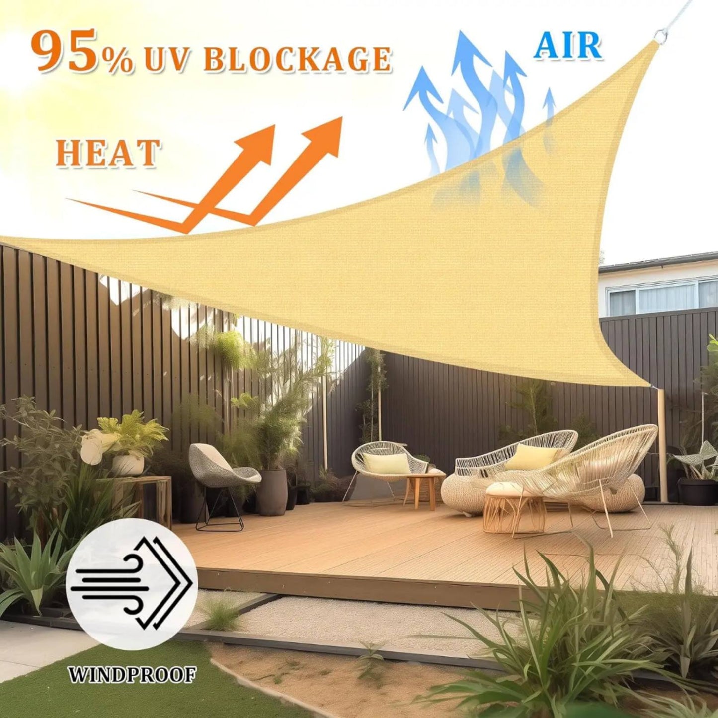 Tenda IBIZA - Trougao Tenda 3x3x3m...