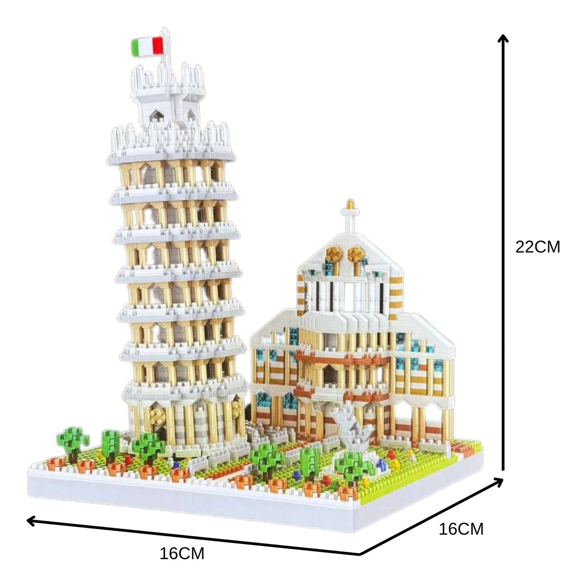 Set kockica - LEANING TOWER OF PISA...