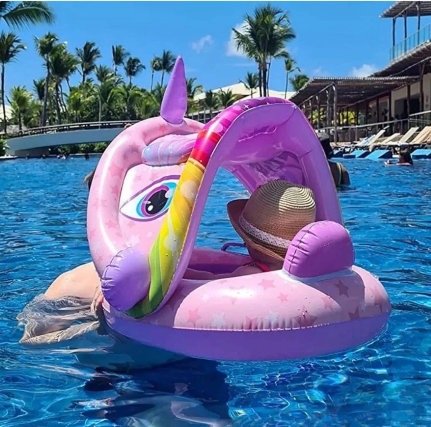 Baby slauf camac za decu sa krovicem - Jednorog...