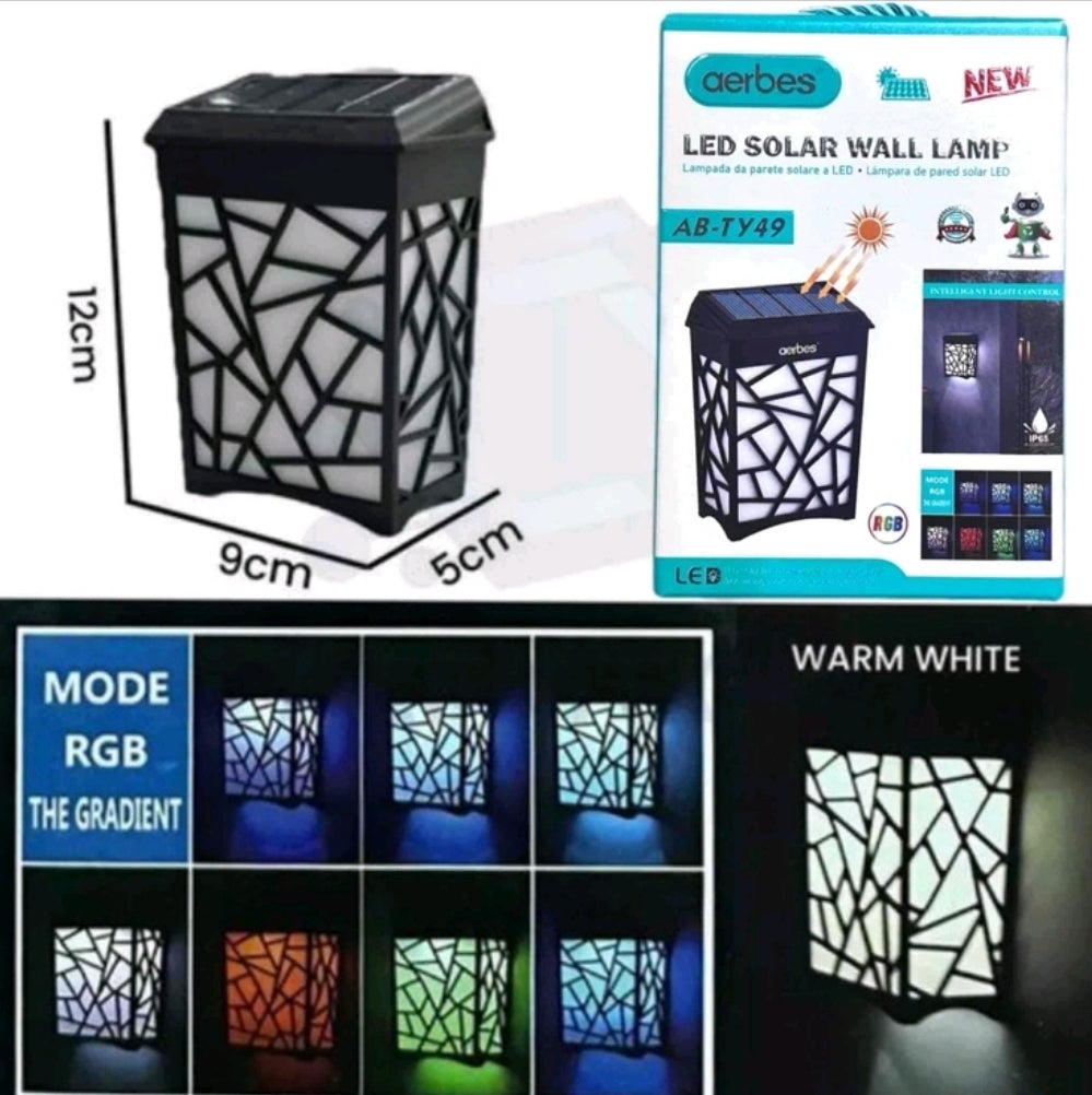 Solarna LED zidna lampa...
