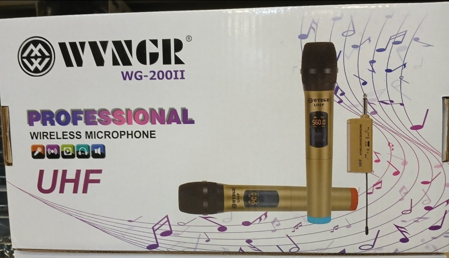 Bezicni mikrofon karaoke set 2 kom...