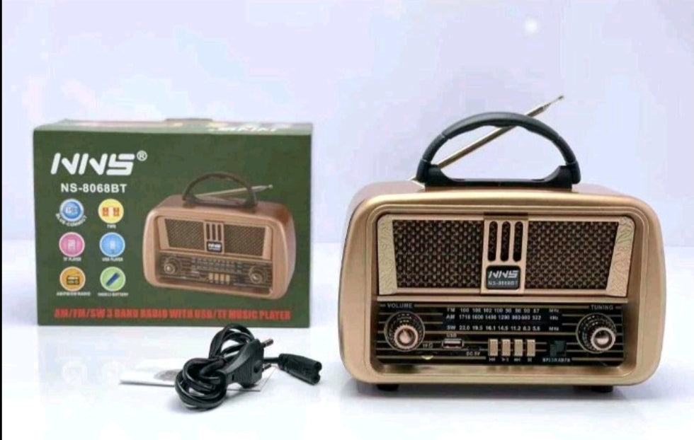 Bluetooth retro radio NS- 8068...