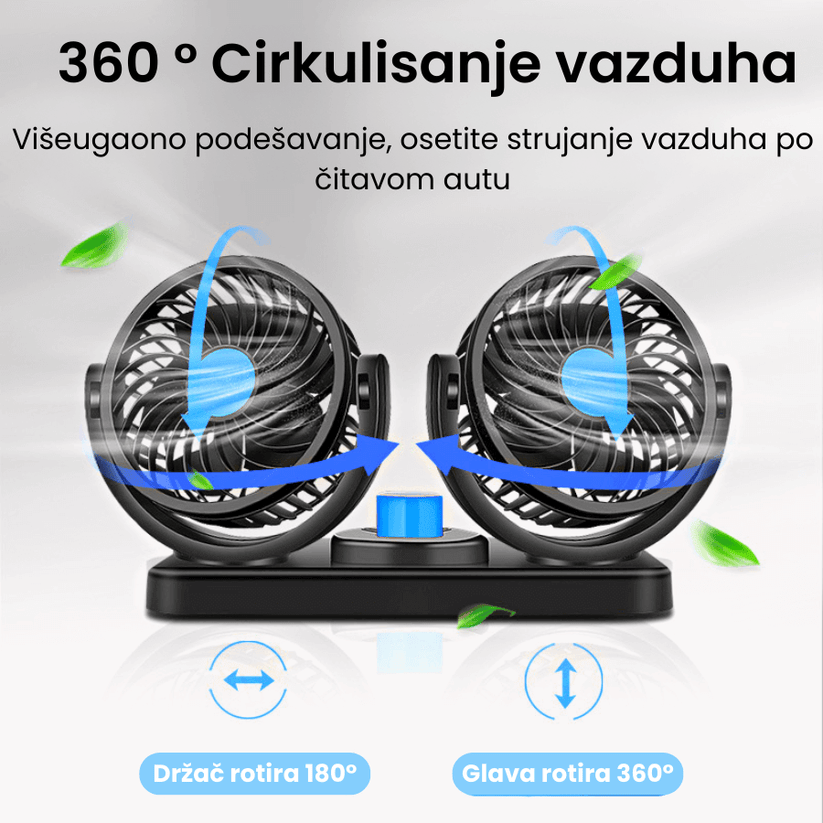 Osvežavajući Ventilator za Vaš automobil