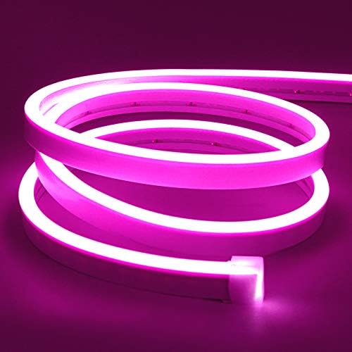 LED NEON fleksibilna traka 5m Pink...