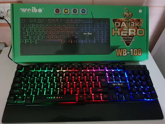 Gejmerska tastatura Weibo WB-100 Dark Hero