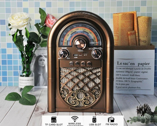 Retro bluetooth radio FM stereo...