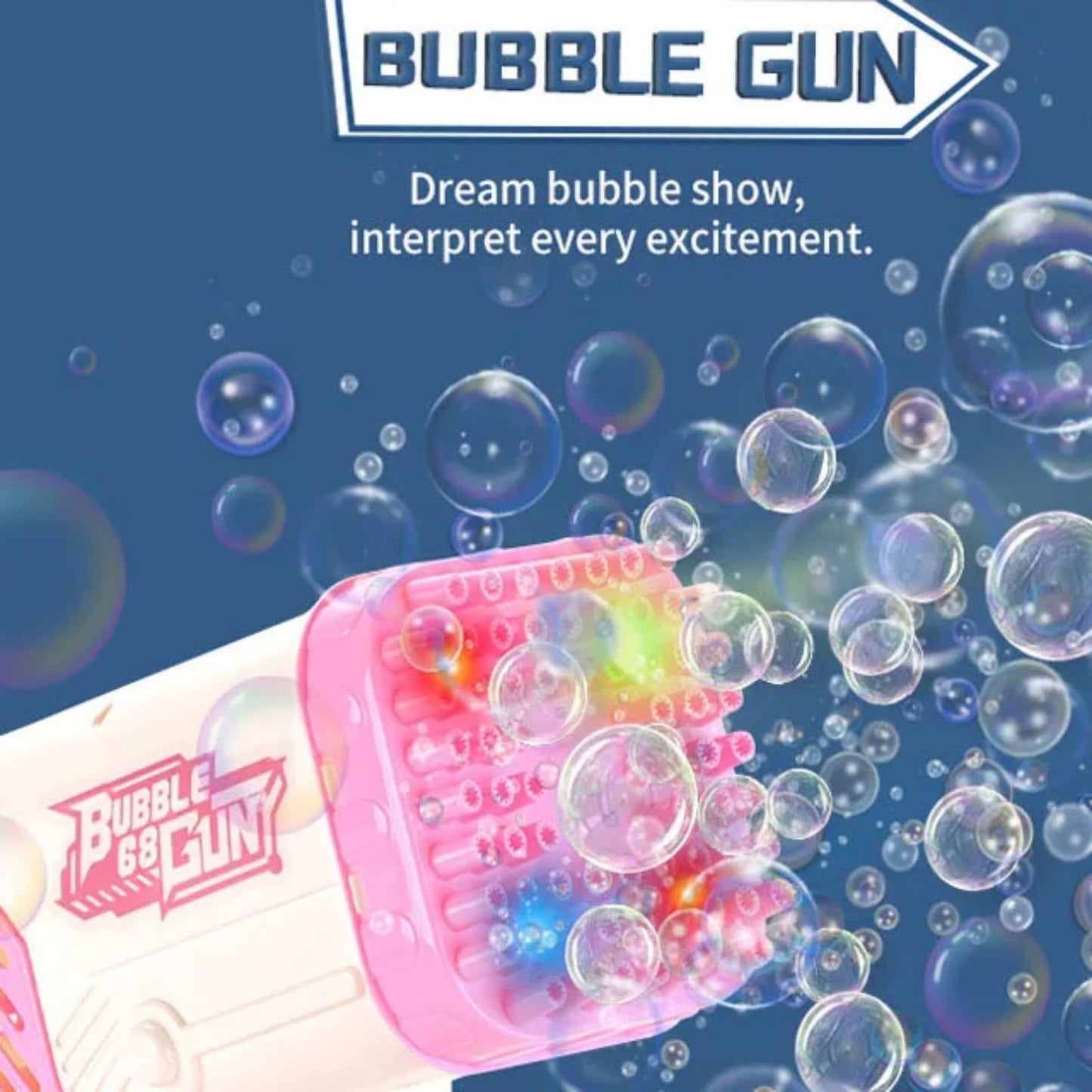 Masina koja izbacuje baloncice - Bubble Gun 68...