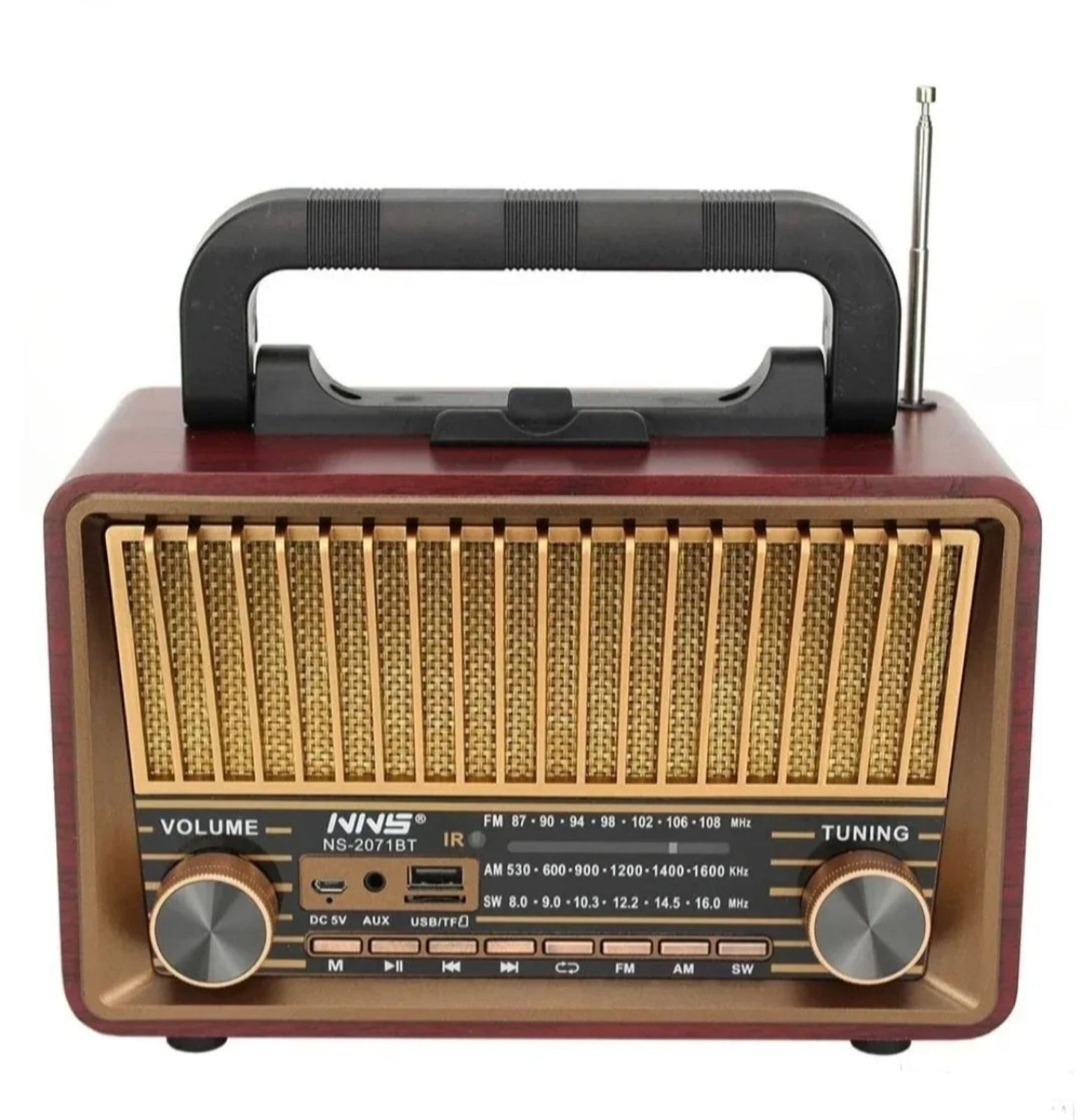 Retro bluetooth radio NNS2071BT