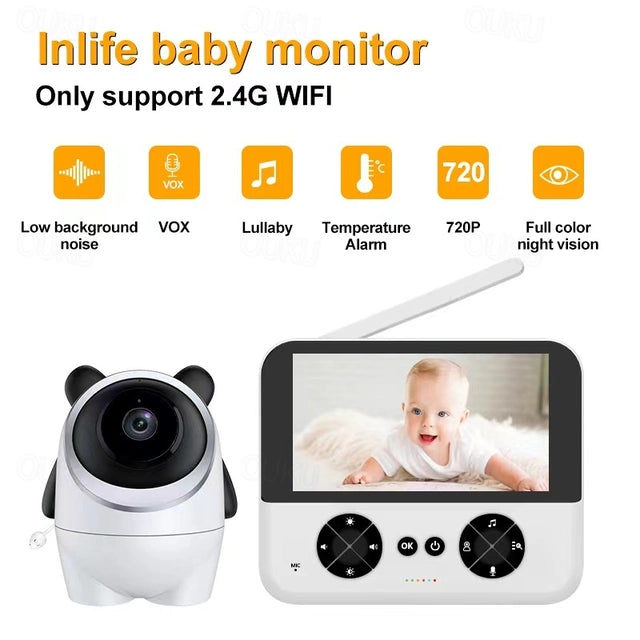 Baby kamera - baby monitor 4.3"...