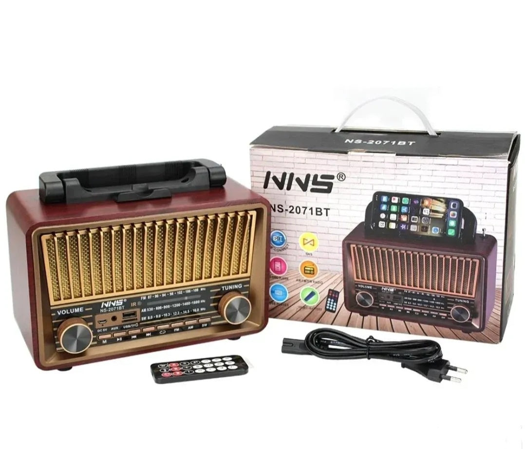 Retro bluetooth radio NNS2071BT