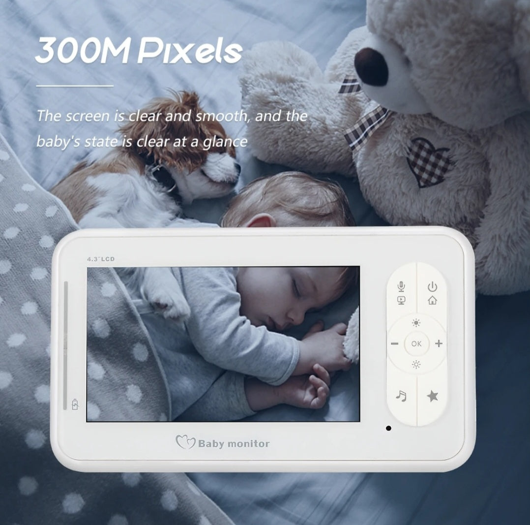 Baby monitor WiFi 4.3"...