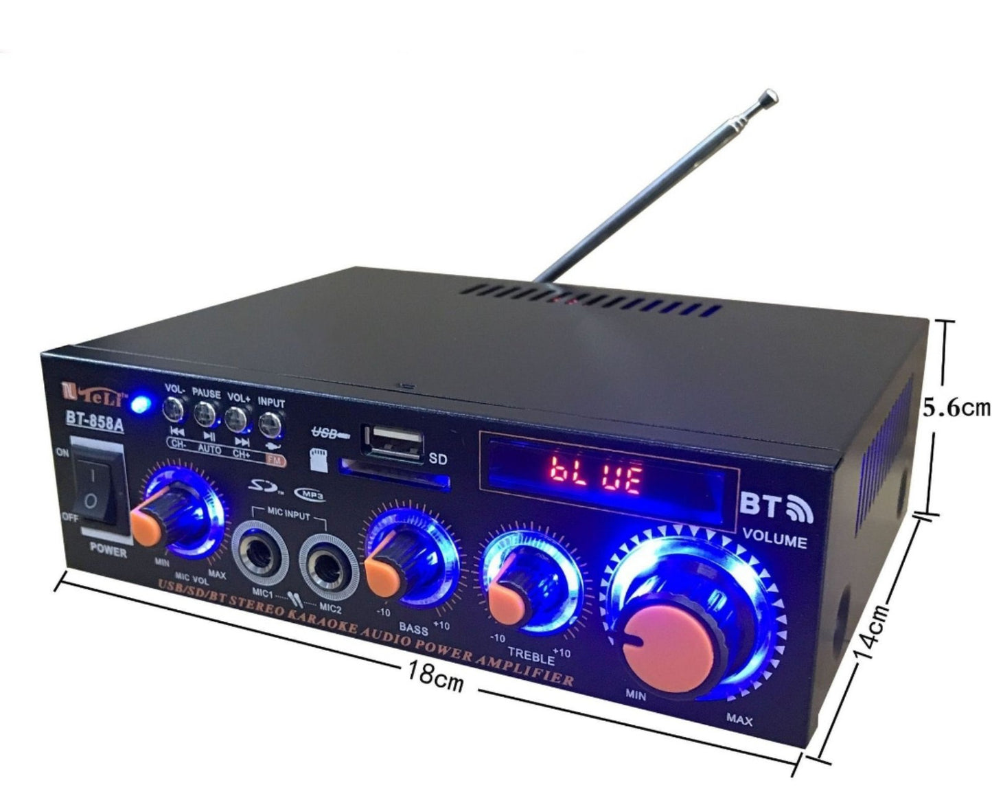 Bluetooth pojacalo BT-858A