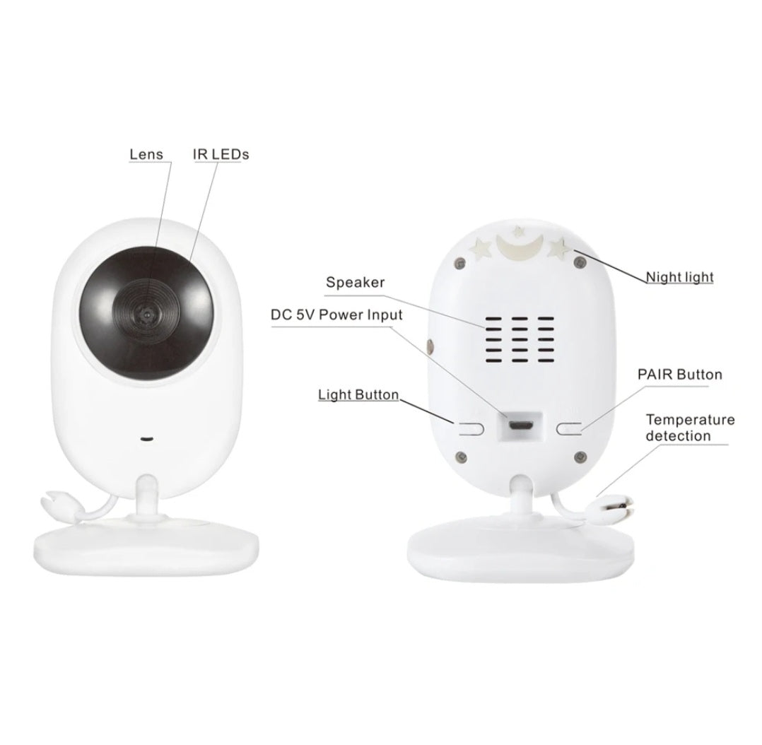 Baby monitor WiFi 4.3"...