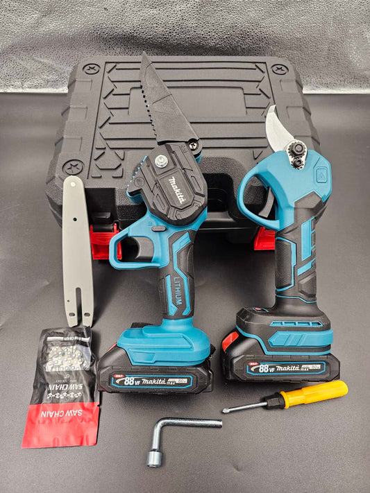 Makita aku set Testera i Makaze 88v dve baterije