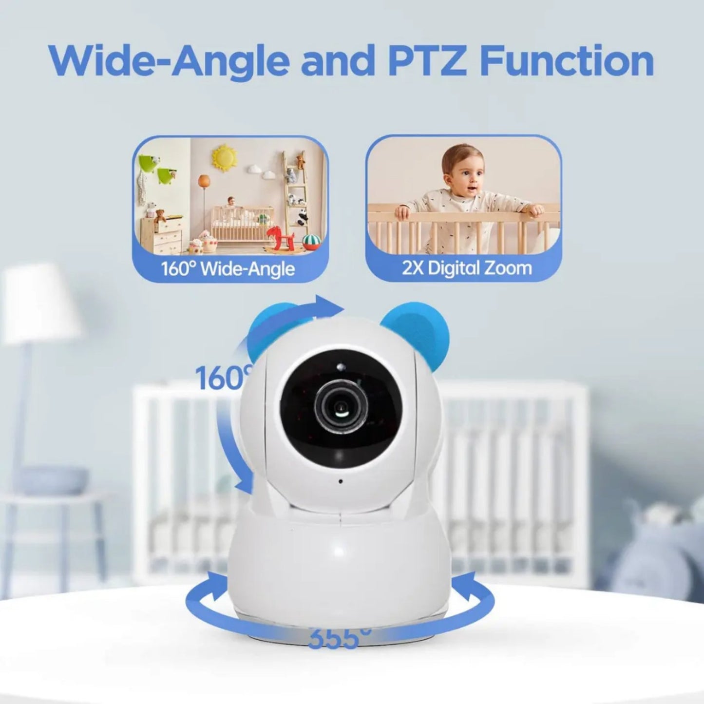 Bebi Monitor Bebi Alarm sa kamerom 5inca monitor...