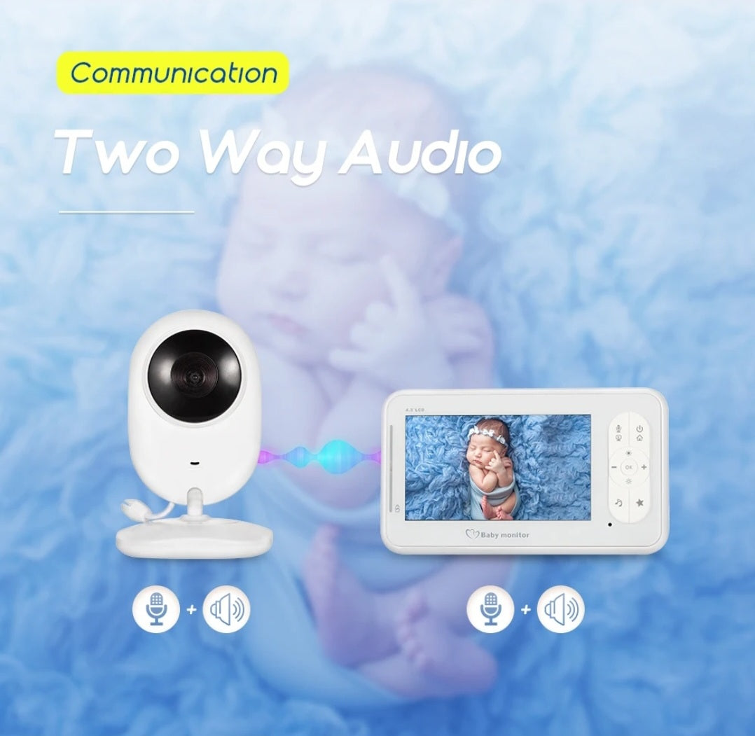 Baby monitor WiFi 4.3"...