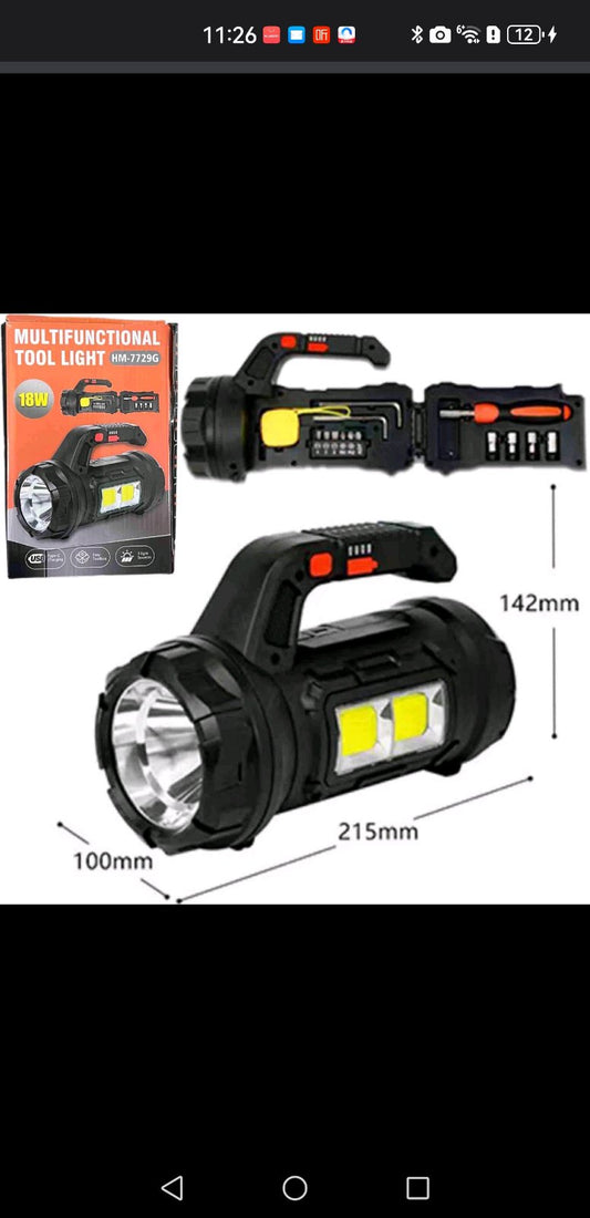 Multifunkcionalna LED lampa sa priborom...
