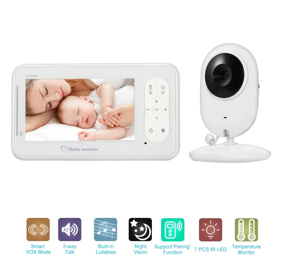 Baby monitor WiFi 4.3"...