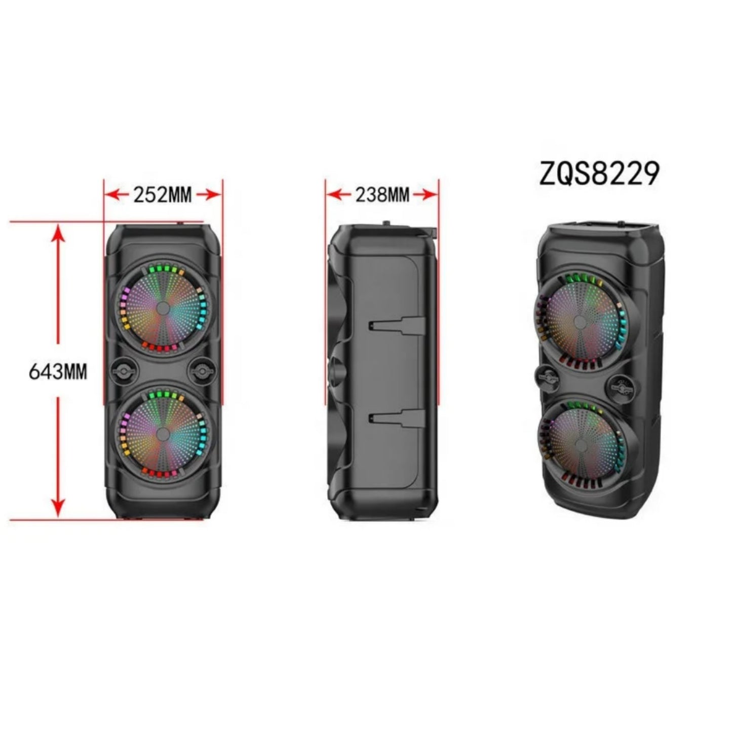 Zvucnik karaoka bluetooth ZQS8229...