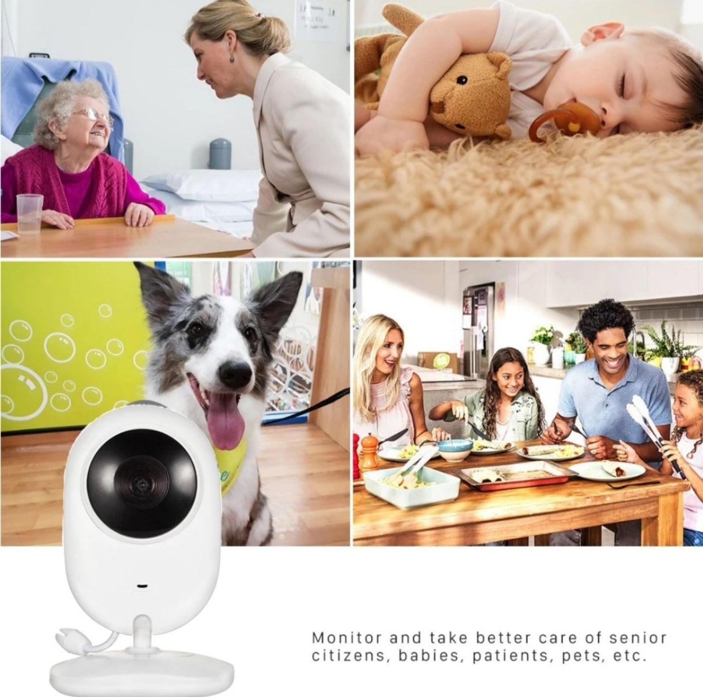 Baby monitor WiFi 4.3"...