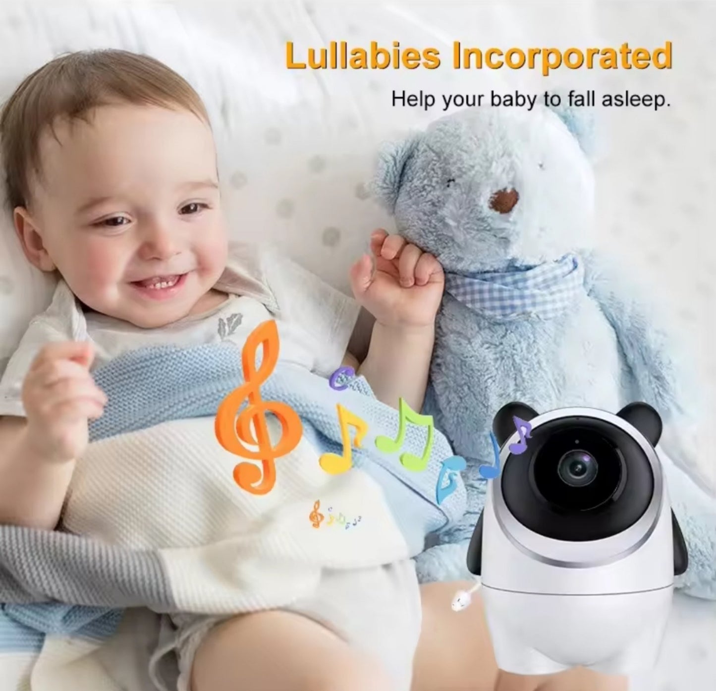 Baby kamera - baby monitor 4.3"...