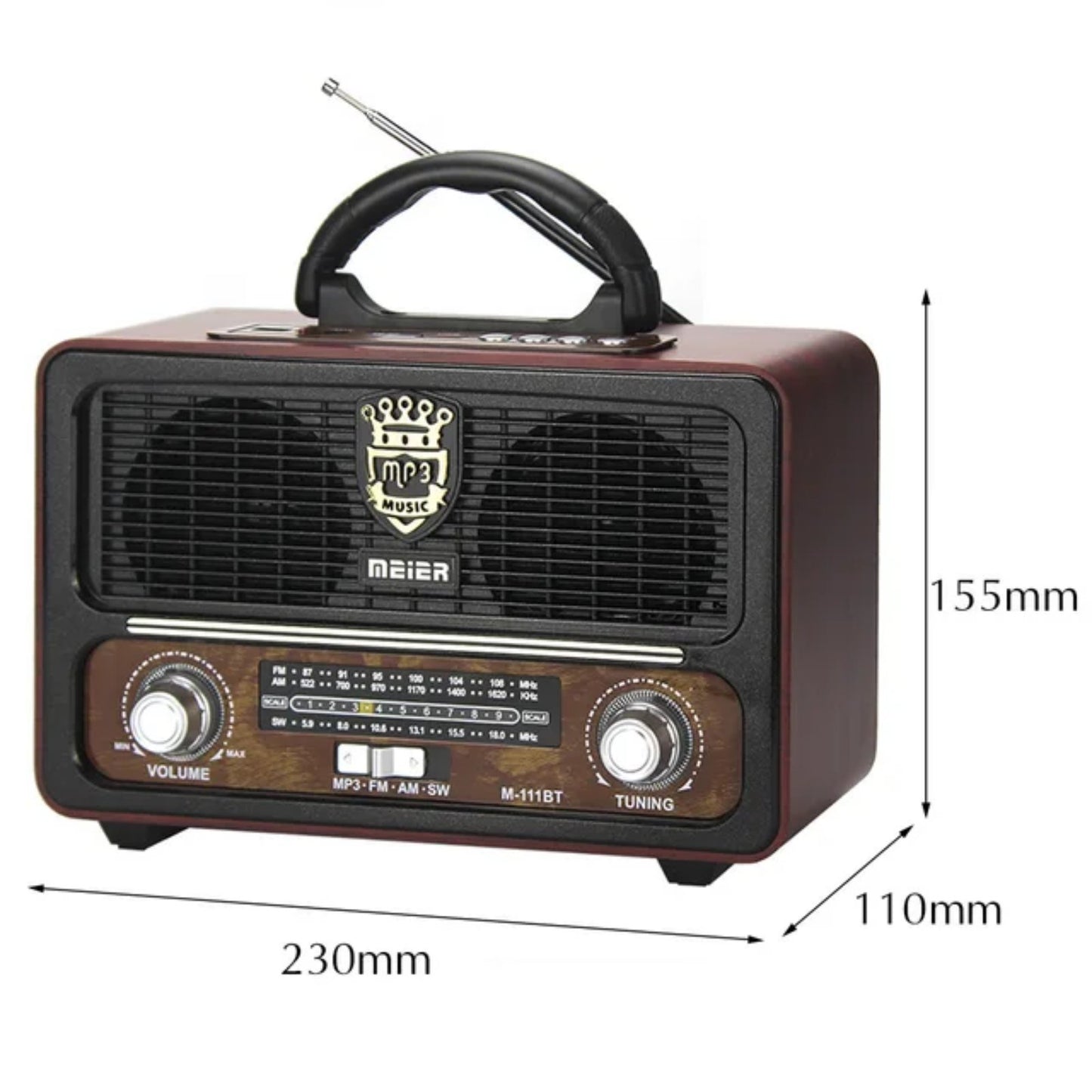 Radio bluetooth M-111BT...