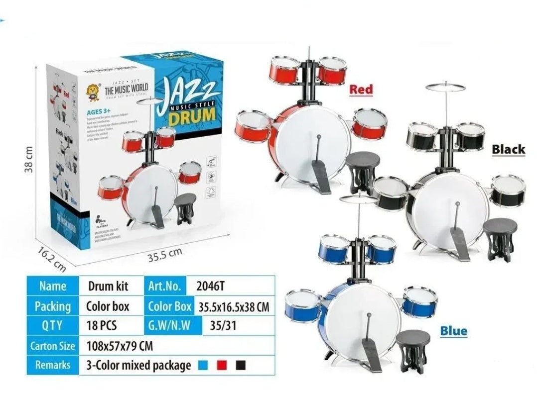 Set bubnjeva za decu JAZZ DRUM...