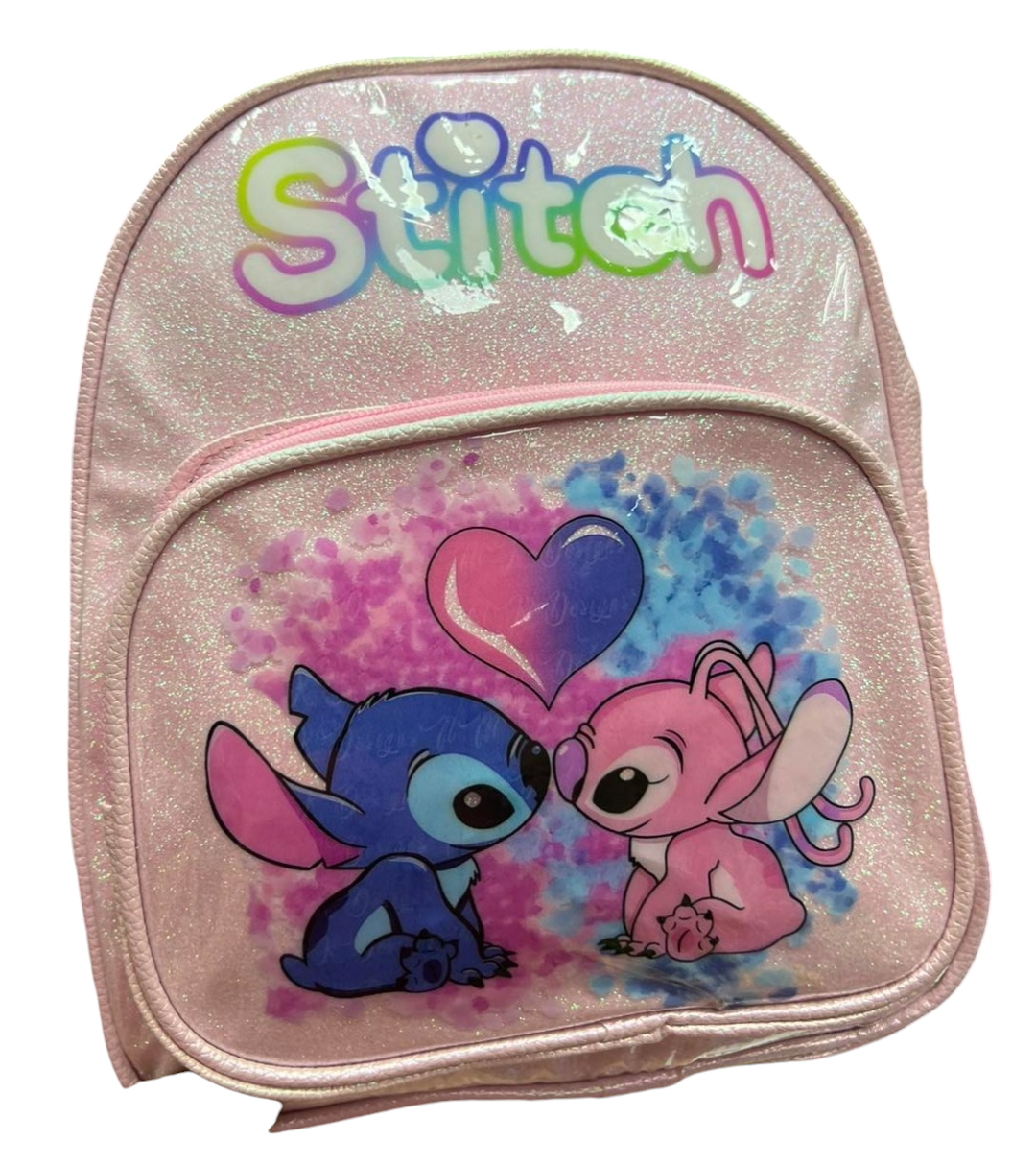 Ranac za devojcice Stitch -  svetleci...