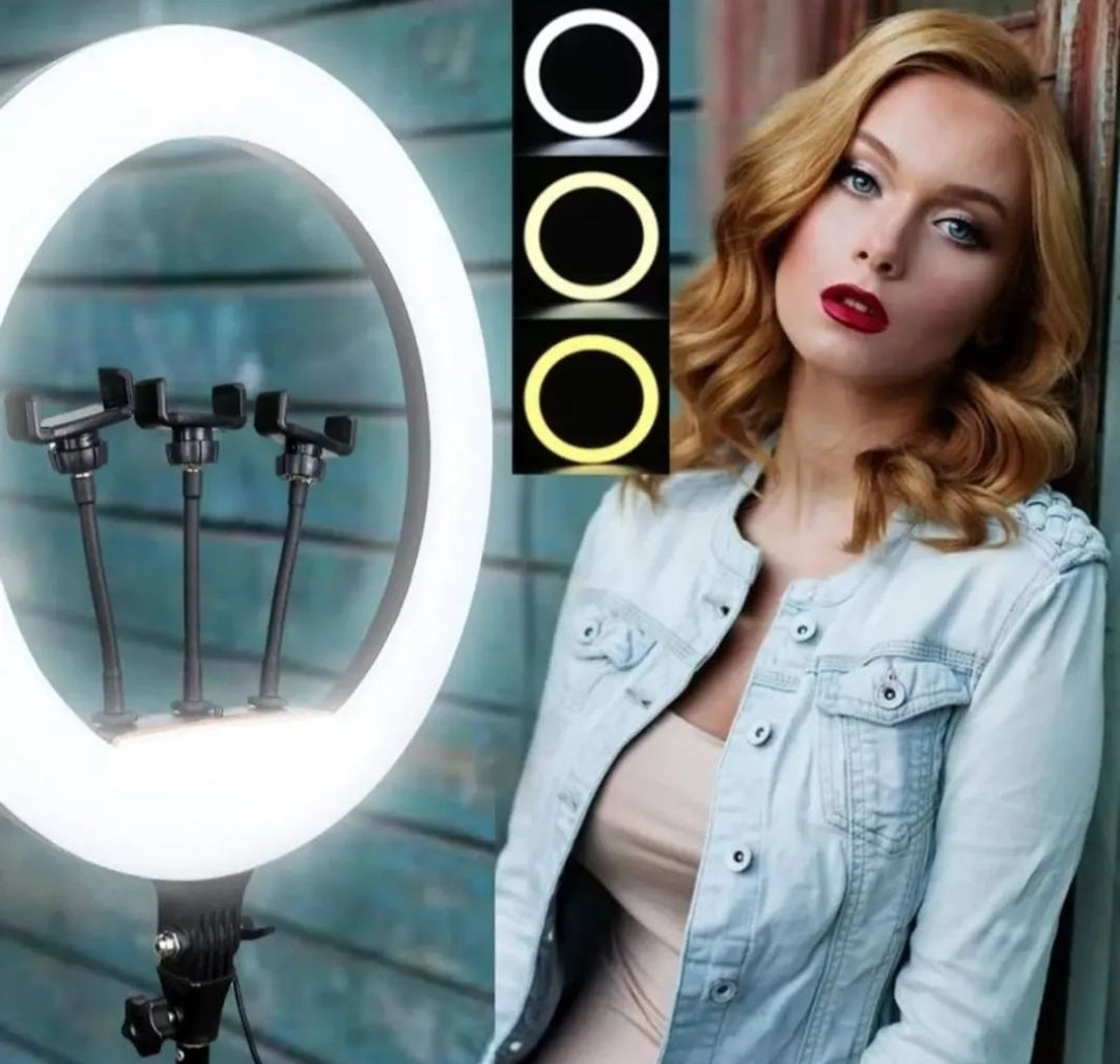Ring light 18inca + stativ...