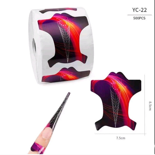 Sablon za nokte 500 kom...