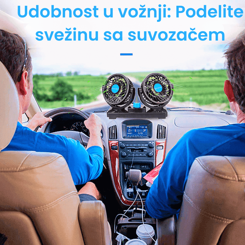 Osvežavajući Ventilator za Vaš automobil