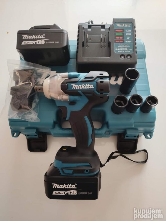 Makita Aku odvijac i srafilica 128v + 6 gedora