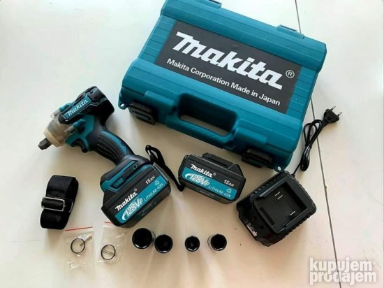 Makita Aku odvijac i srafilica 128v + 6 gedora