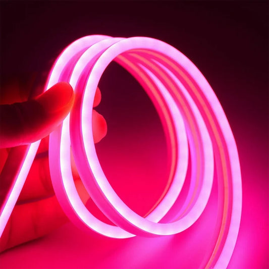 LED NEON fleksibilna traka 5m Pink...