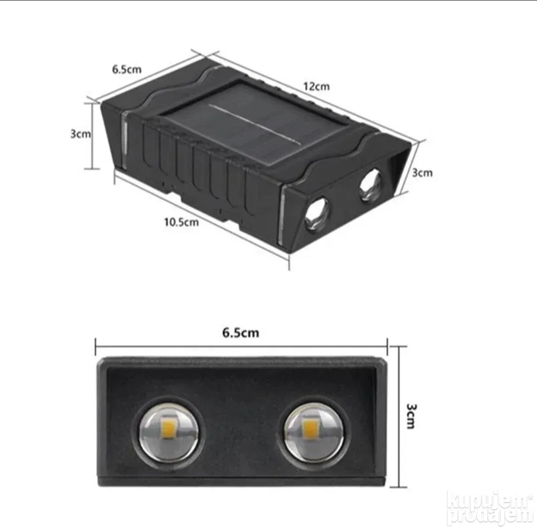 Solarne lampe za dvoriste...