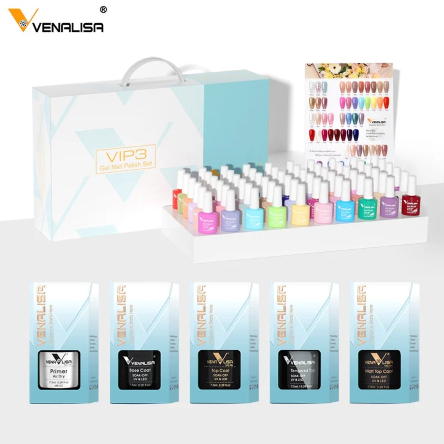 Manikir set VIP3 gel lakova od 60 kom...