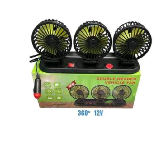 Trostruki ventilator za auto...
