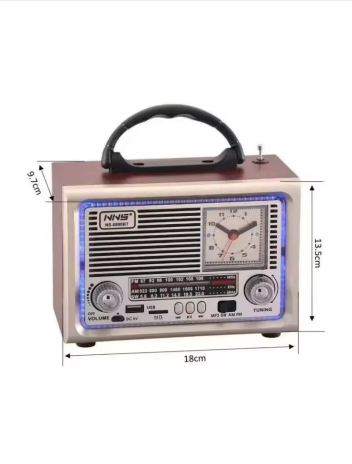 Retro radio NS-8890BT...