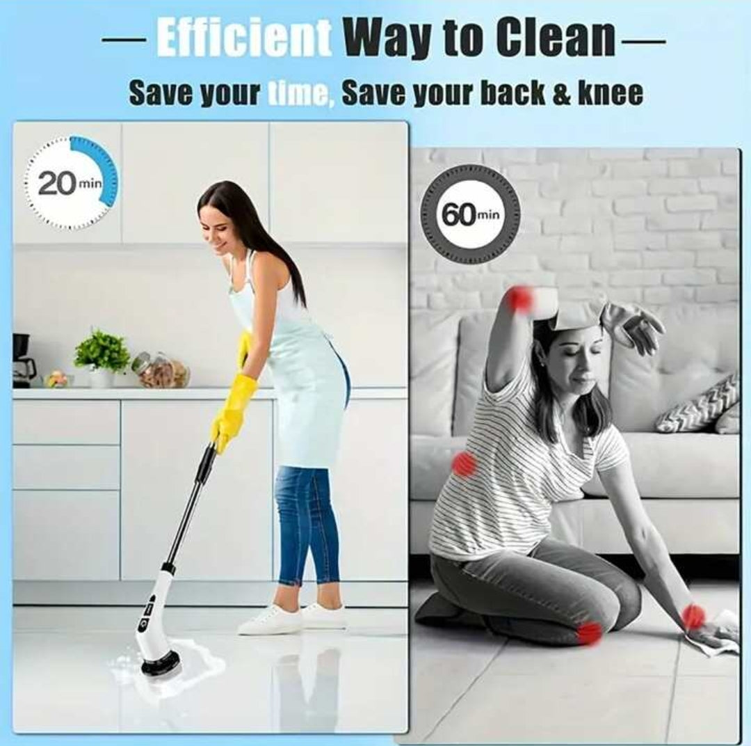 Elektricna cetka za ciscenje svih povrsina - 9u1 cetka...