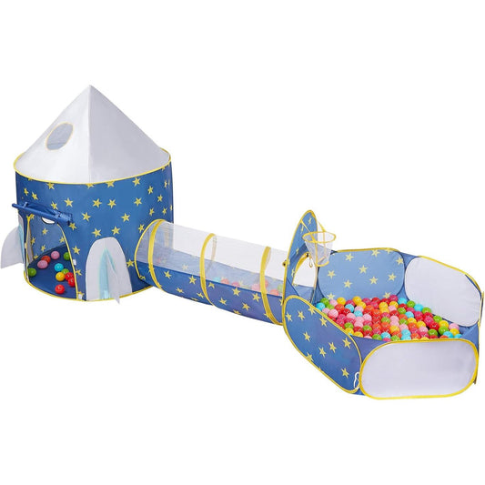 Staror,tunel i bazen za loptice - sator 3u1 za decu...