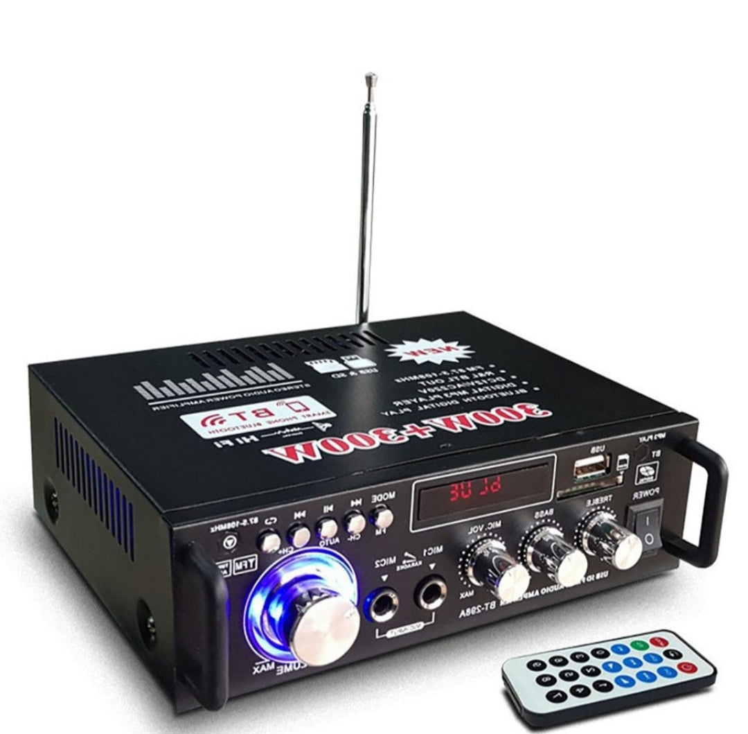 Bluetooth pojacalo za auto 12v/220v BT-298A...