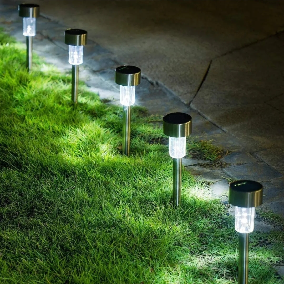 Solarne lampe za dvorista i trevnjake 10 kom...