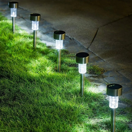 Solarne lampe za dvorista i trevnjake 10 kom...