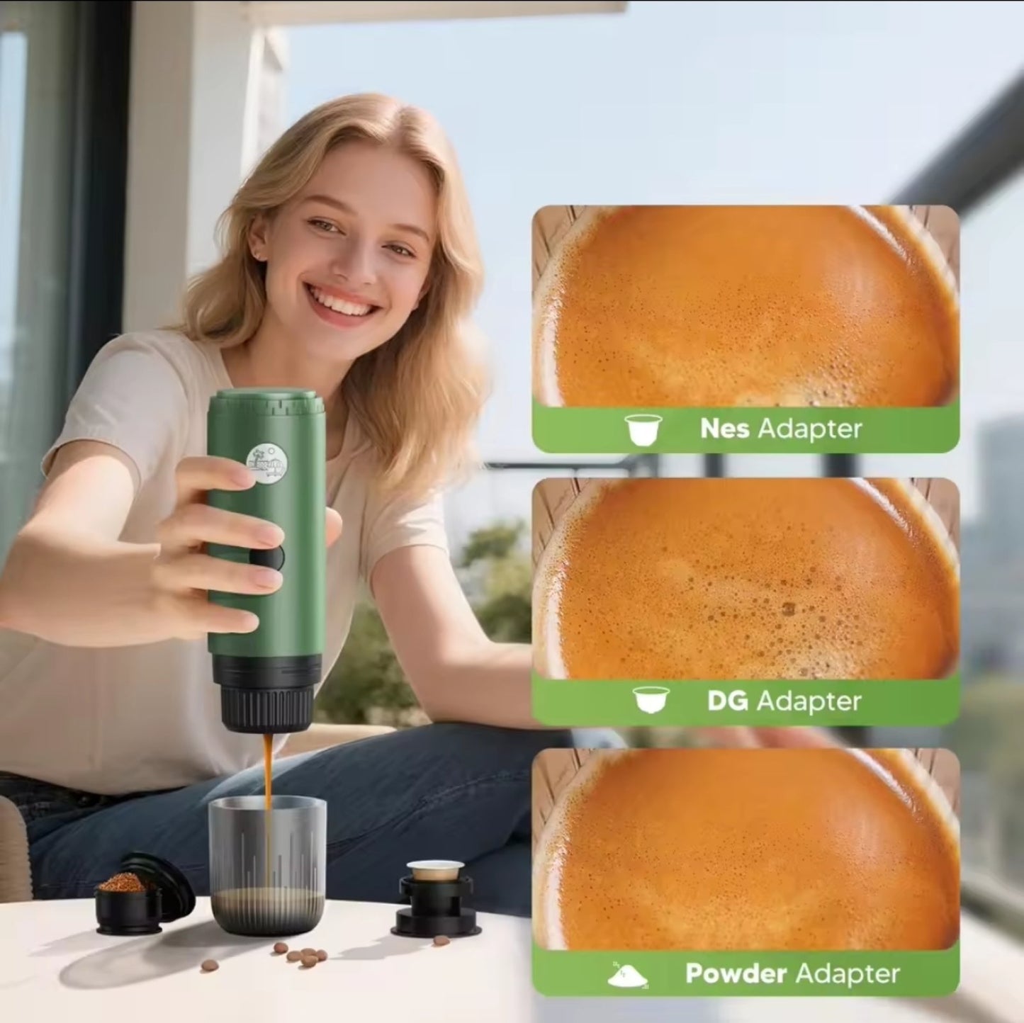 Aparat za Espresso kafu Mini prenosni...