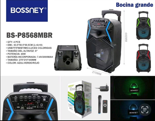 Bluetooth zvucnik sa BEZICNIM mikrofonom BS-P8568MBR...